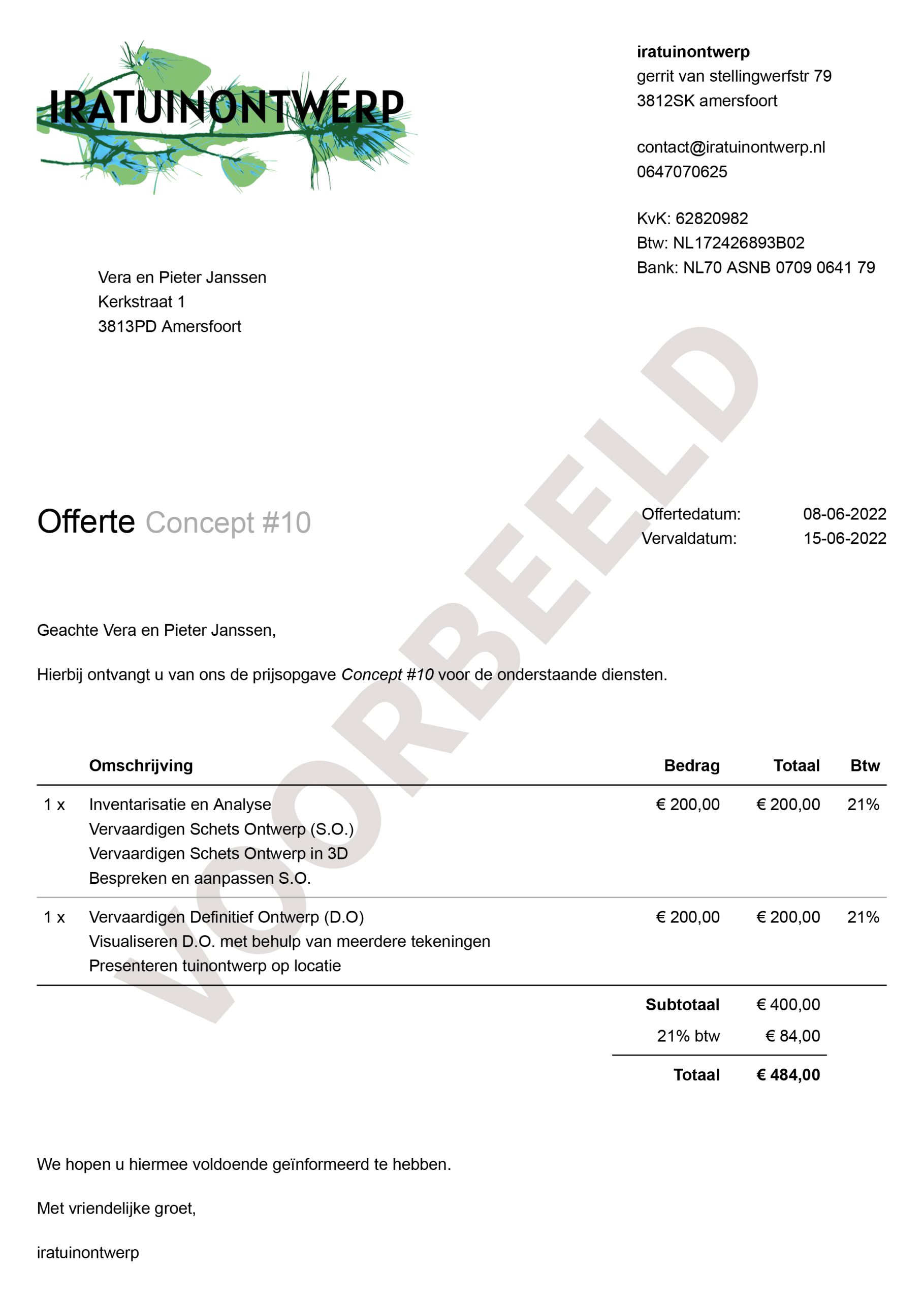 Offerte Concept #10